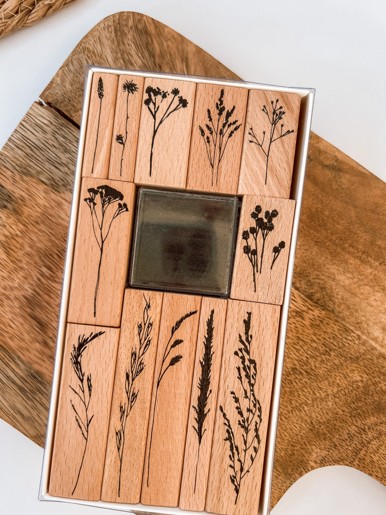 Paper Poetry Stempelset "Gräser" 12teilig - mahina