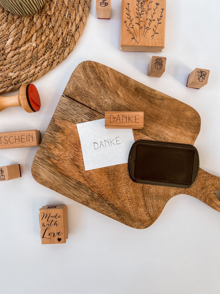 Rico Design Stempel "Danke" 5,0x2,0cm - mahina