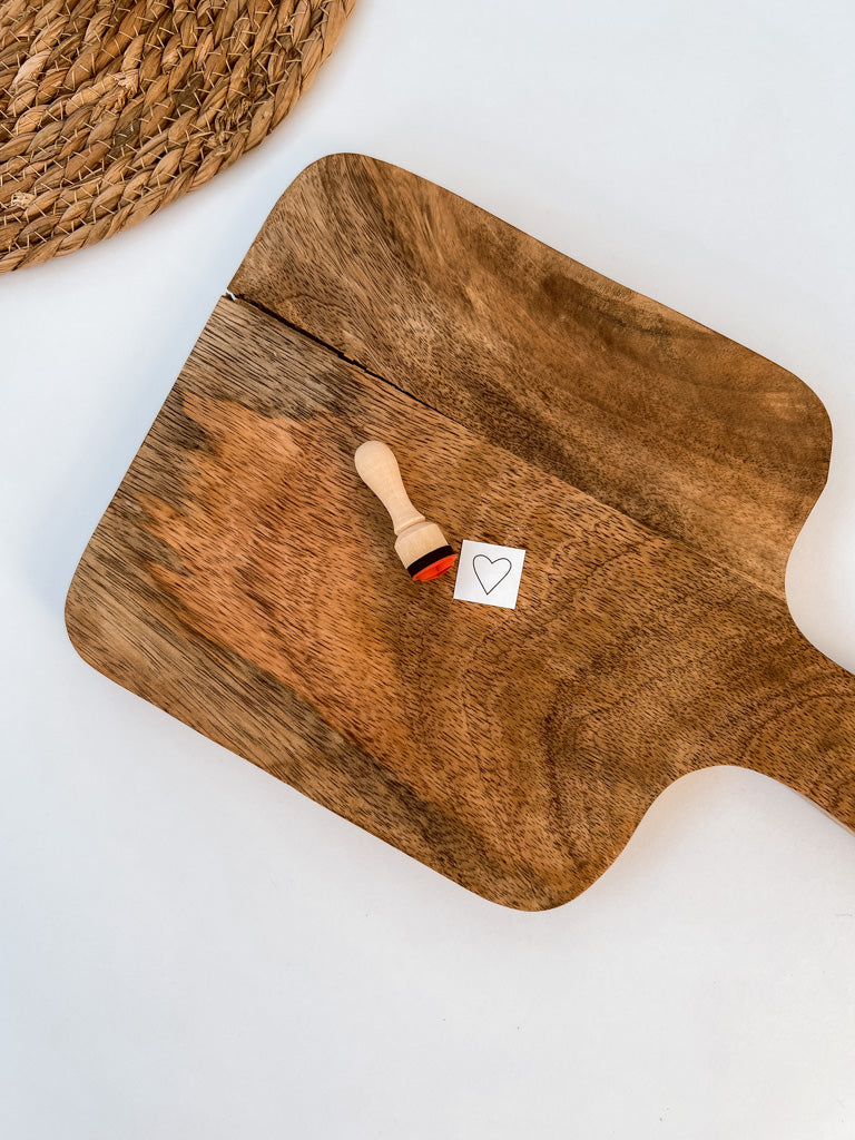 Rico Design Mini Stempel "Herz" 1,5cm Ø - mahina