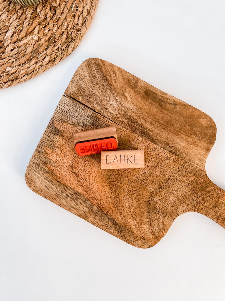 Rico Design Stempel "Danke" 5,0x2,0cm - mahina