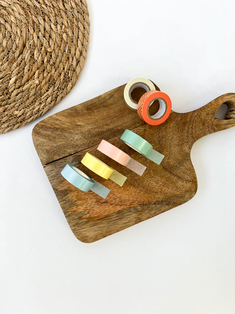 Paper Poetry Washi Tape in Pastelfarben 15mm, 10m - mahina