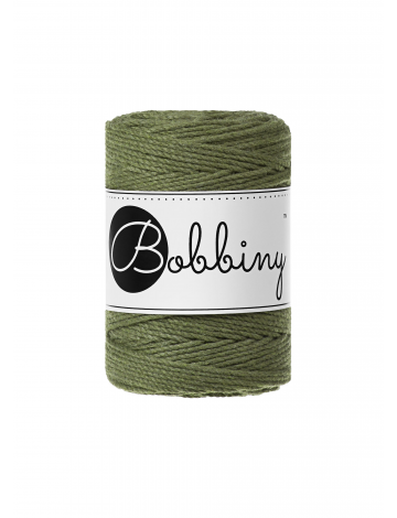 Bobbiny Makramee Garn 1,5mm 3ply 100m - Garne > Baumwollgarne > Bobbiny > 3ply > 1,5mm von mahina