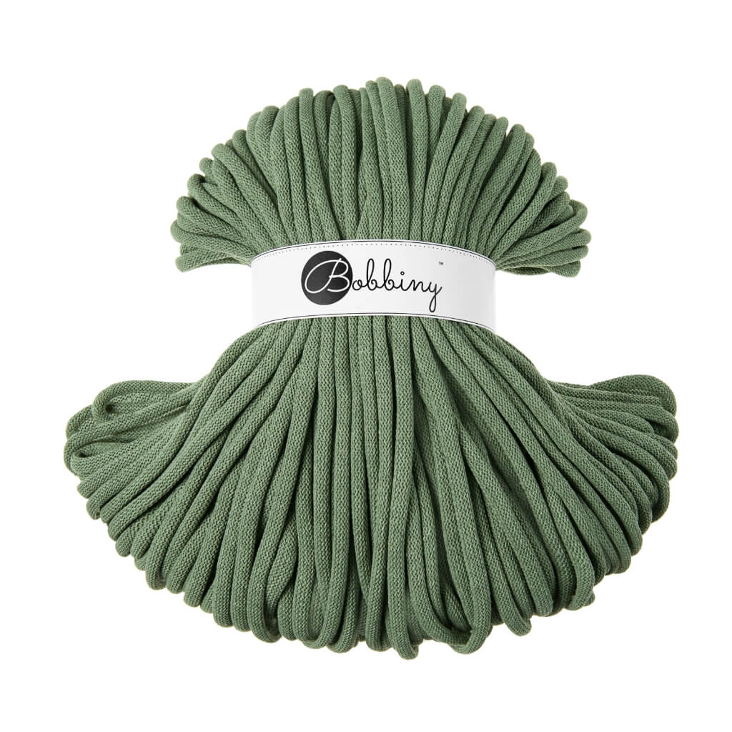 Bobbiny JUMBO Flechtkordel 9mm geflochten 100m - Garne > Baumwollgarne > Bobbiny > Geflochten > 9mm von mahina