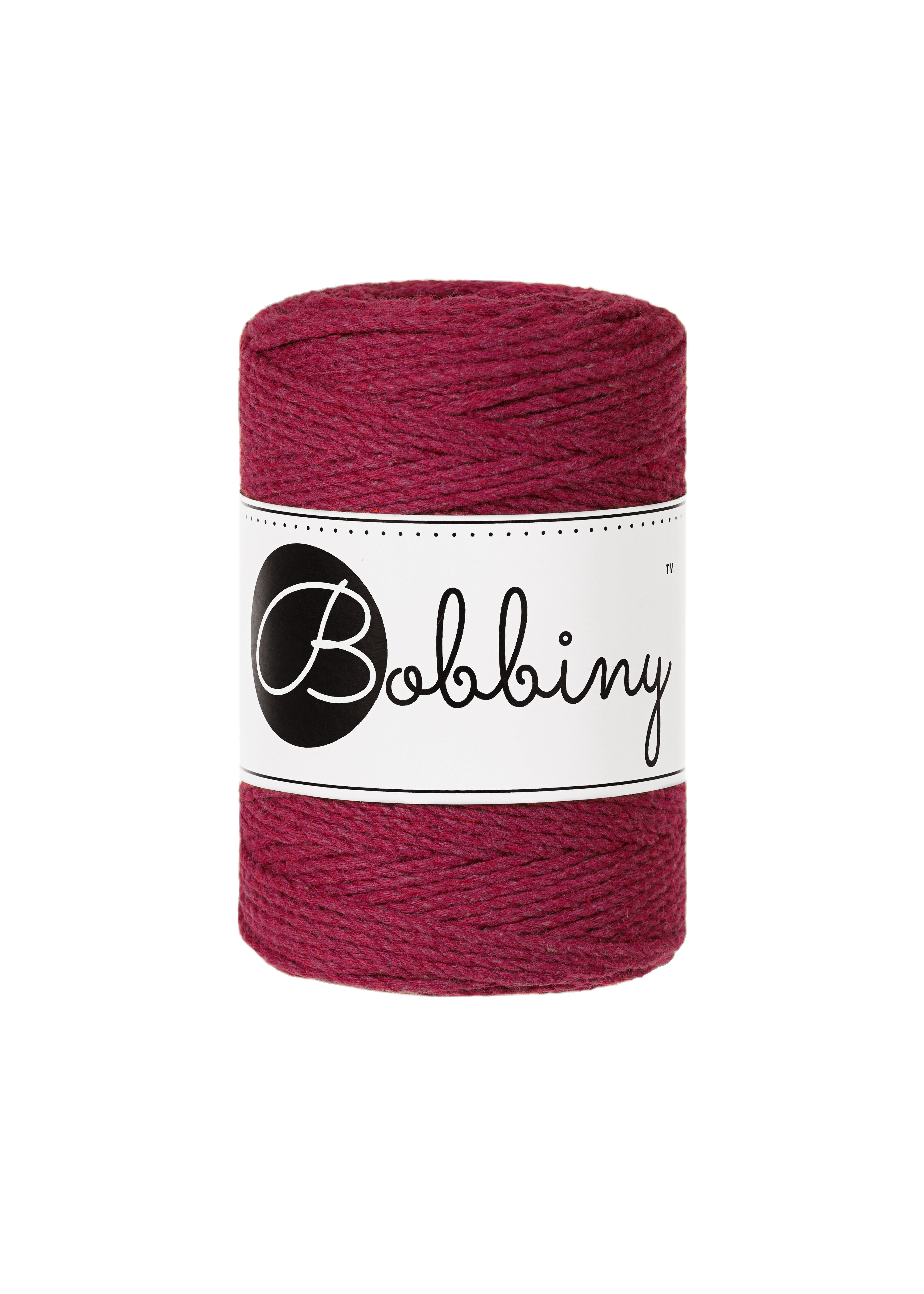 Bobbiny Makramee Garn 1,5mm 3ply 100m - Garne > Baumwollgarne > Bobbiny > 3ply > 1,5mm von mahina