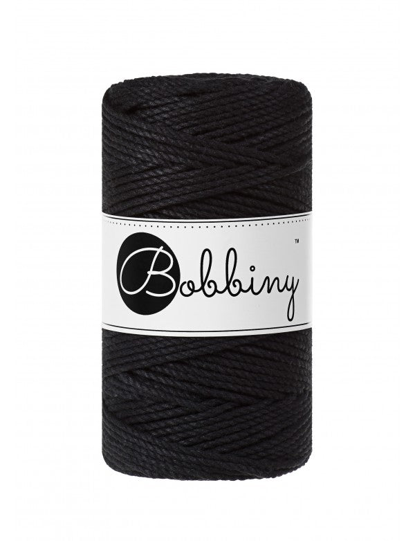 Bobbiny Makramee Garn 3mm 3ply 100m - Garne > Baumwollgarne > Bobbiny > 3ply > 3mm von mahina