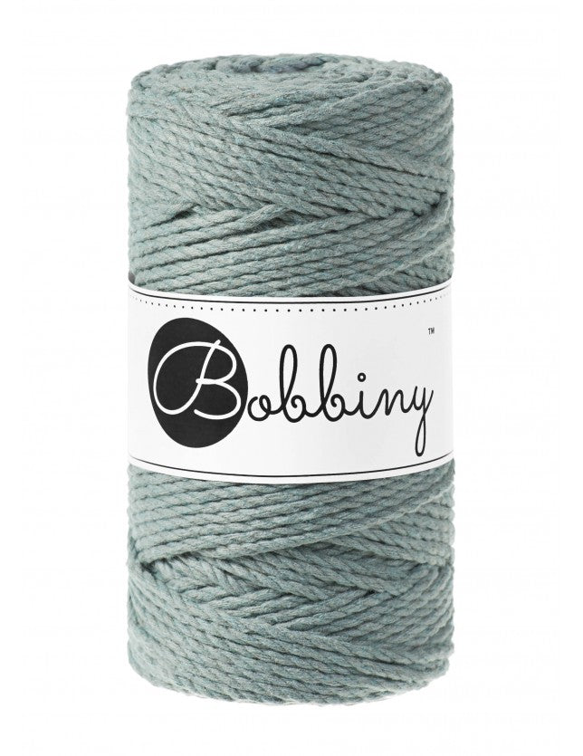 Bobbiny Makramee Garn 3mm 3ply 100m - Garne > Baumwollgarne > Bobbiny > 3ply > 3mm von mahina