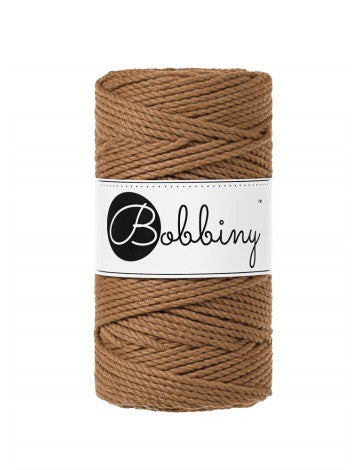 Bobbiny Makramee Garn 3mm 3ply 100m - Garne > Baumwollgarne > Bobbiny > 3ply > 3mm von mahina