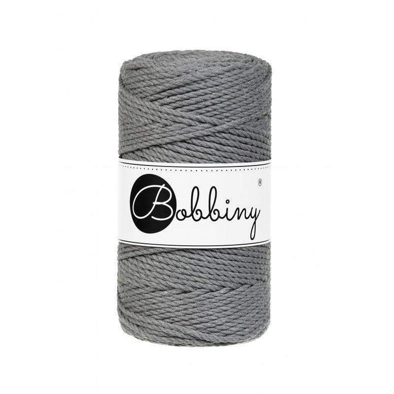 Bobbiny Makramee Garn 3mm 3ply 100m - Garne > Baumwollgarne > Bobbiny > 3ply > 3mm von mahina