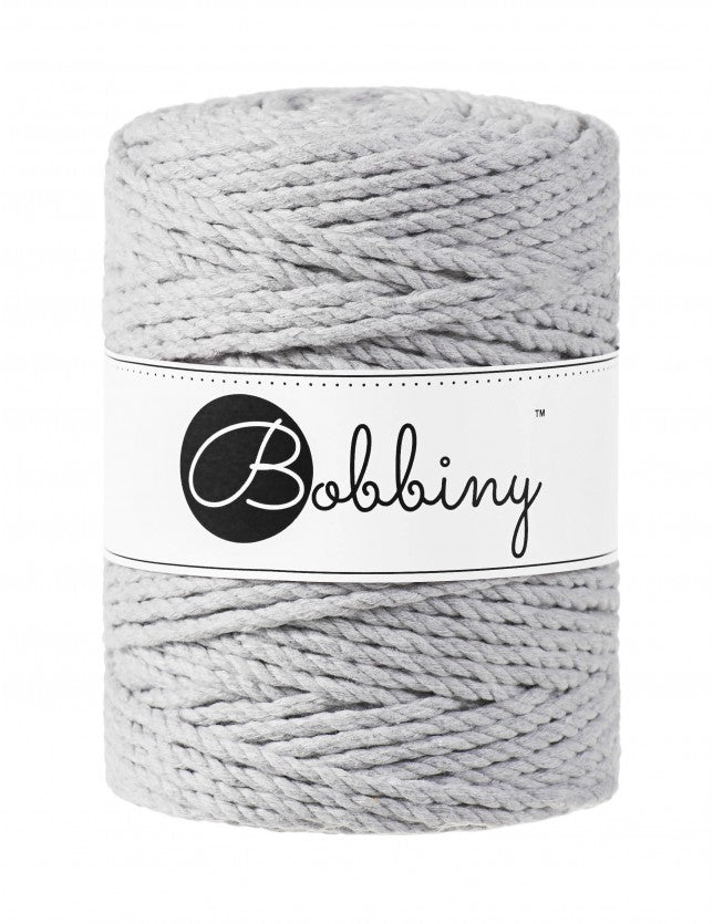 Bobbiny Makramee Garn 5mm 3ply 100m - Garne > Baumwollgarne > Bobbiny > 3ply > 5mm von mahina