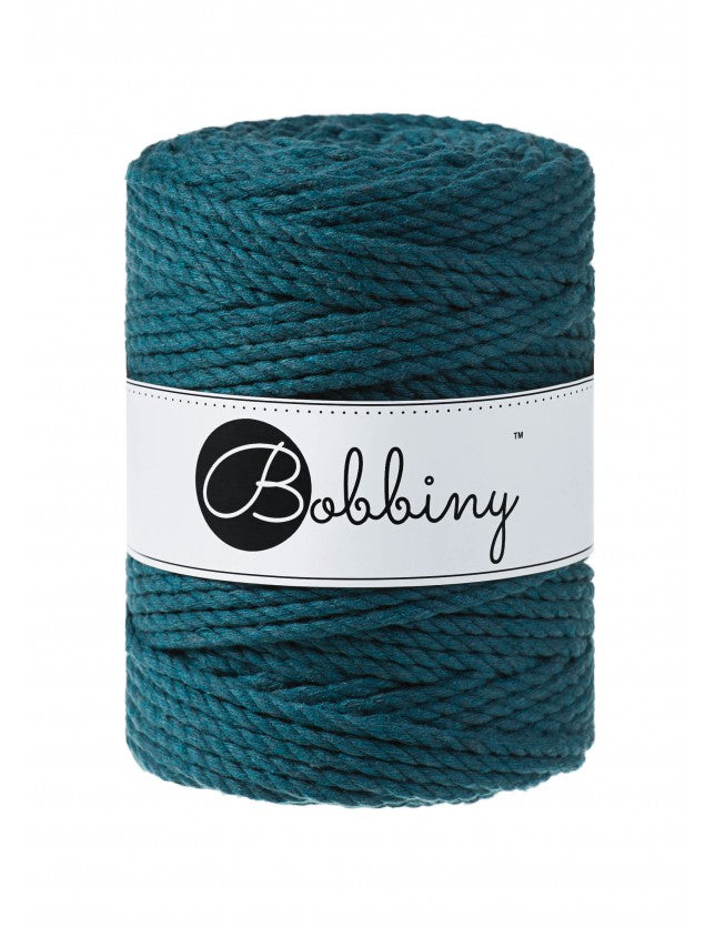 Bobbiny Makramee Garn 5mm 3ply 100m - Garne > Baumwollgarne > Bobbiny > 3ply > 5mm von mahina