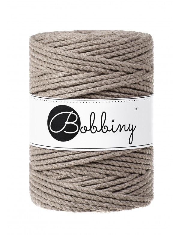 Bobbiny Makramee Garn 5mm 3ply 100m - Garne > Baumwollgarne > Bobbiny > 3ply > 5mm von mahina