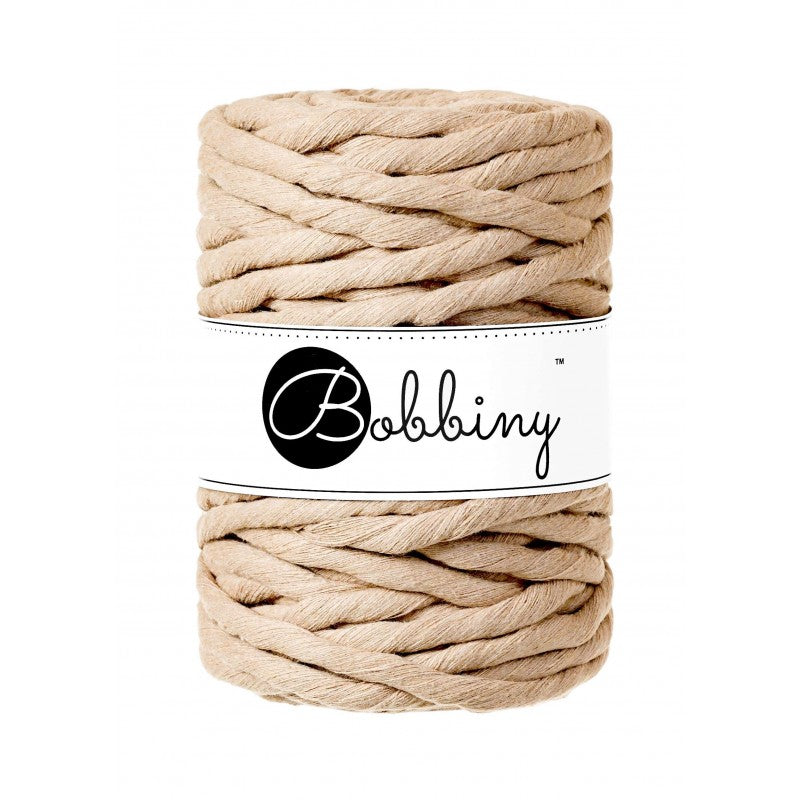 Bobbiny Makramee Garn 9mm gezwirnt 30m - Garne > Baumwollgarne > Bobbiny > Gezwirnt > 9mm von mahina