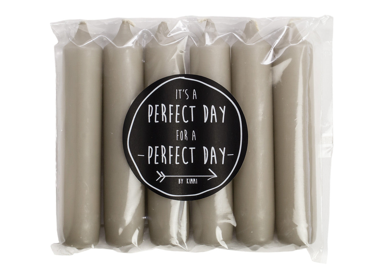 Kerze "Cadeau" 2,1x12cm 6 Stück 15 Farben - Interior > Dekoration > Kerzen von mahina