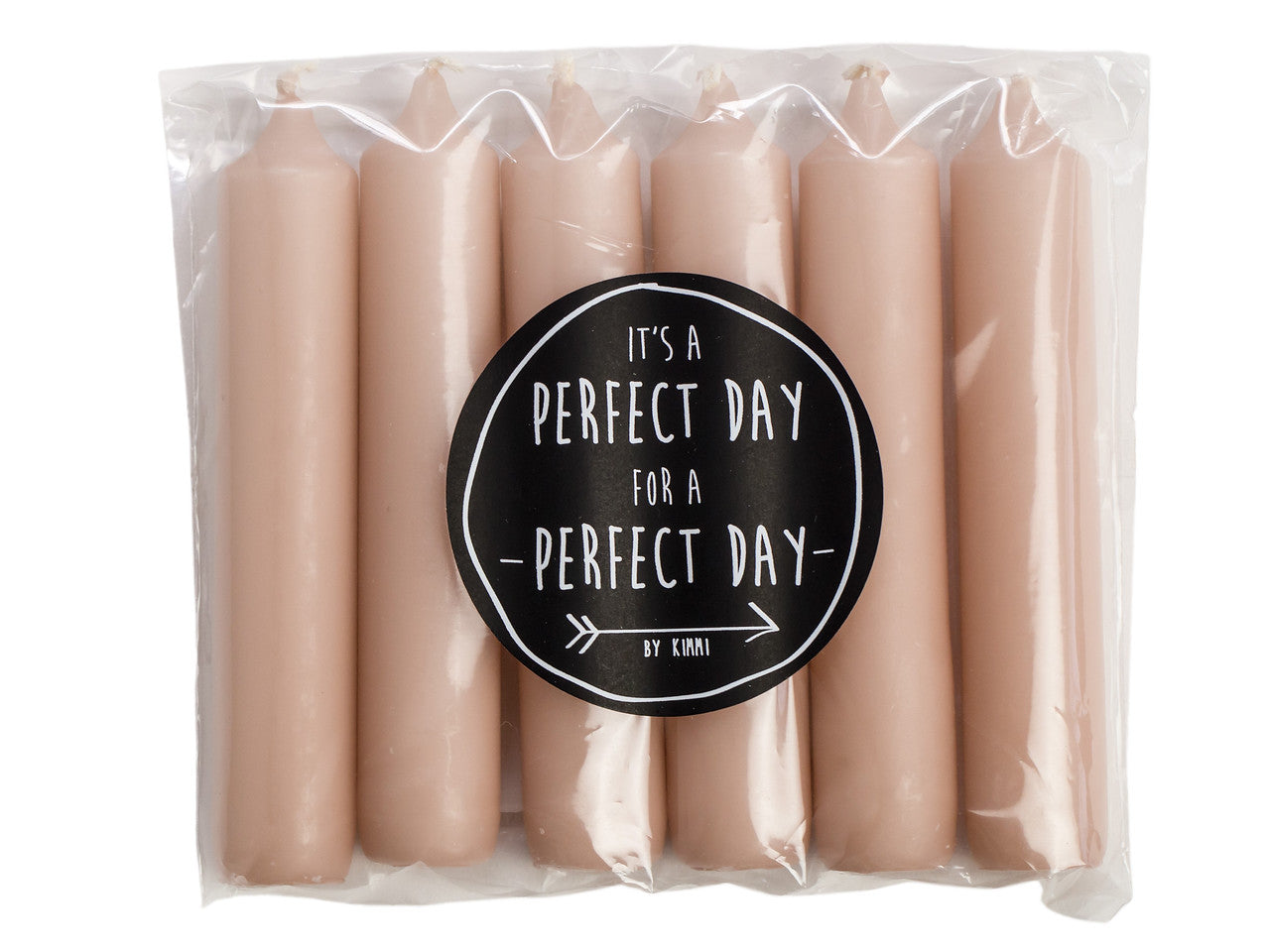 Kerze "Cadeau" 2,1x12cm 6 Stück 15 Farben - Interior > Dekoration > Kerzen von mahina