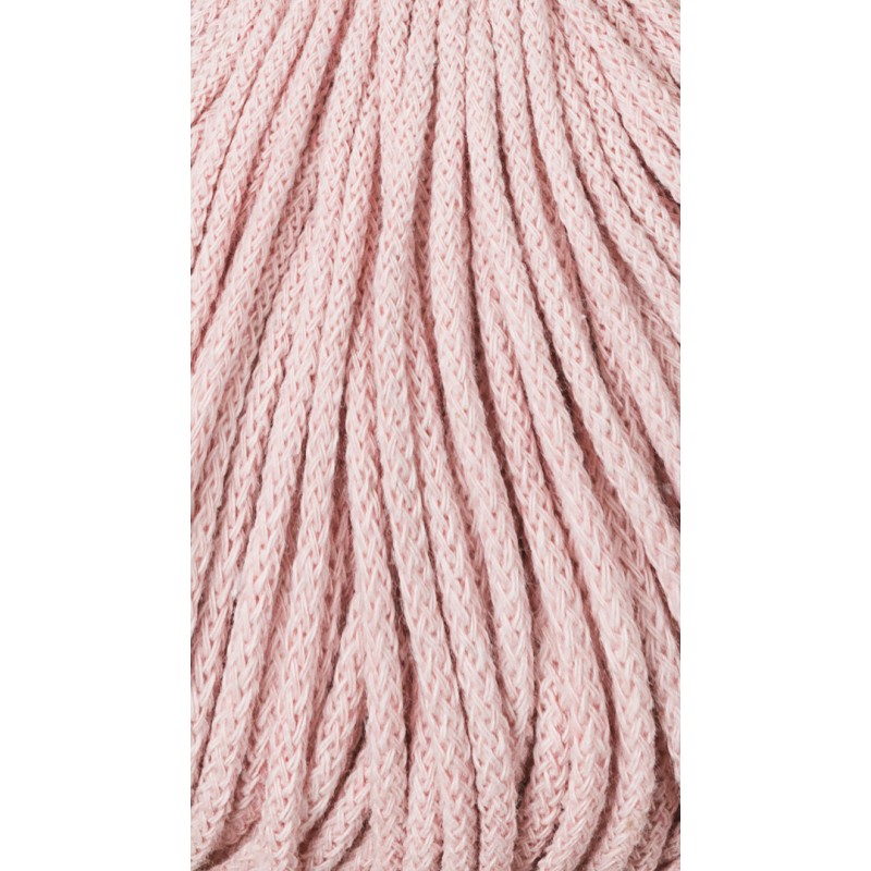 Bobbiny JUNIOR Flechtkordel 3mm geflochten Pastel Pink 100m - mahina