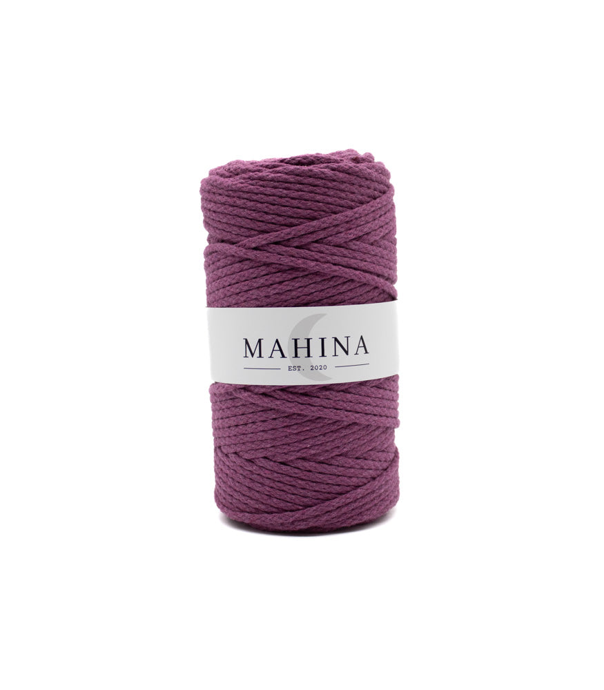 mahina Garn 4mm geflochten 100m - Garne > Baumwollgarne > Pferdeseile > Geflochten > 4mm > 100m von mahina