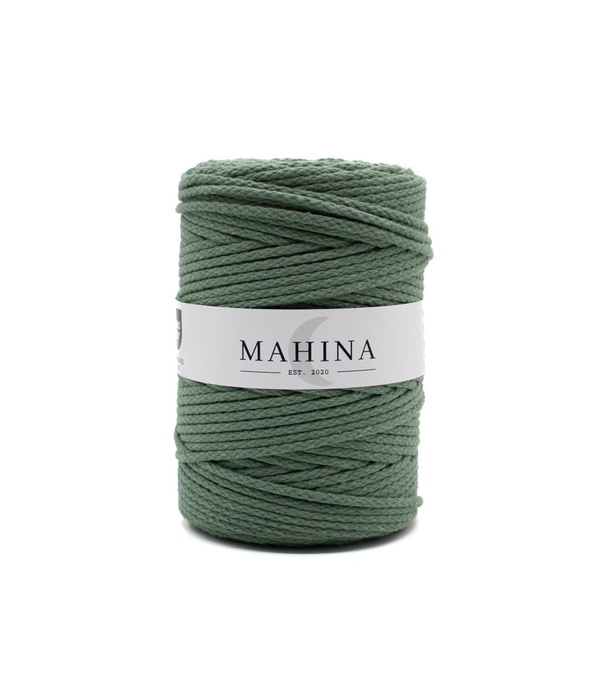 mahina Garn 4mm geflochten 200m - Garne > Baumwollgarne > Pferdeseile > Geflochten > 4mm > 200m von mahina