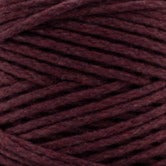 MAHINA Garn 2mm geflochten Blackberry 150m - Garne > Baumwollgarne > Pferdeseile > Geflochten > 2mm > 150m von mahina