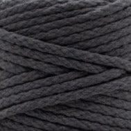 MAHINA Garn 4mm geflochten Anthrazit 100m - Garne > Baumwollgarne > Pferdeseile > Geflochten > 4mm > 100m von mahina