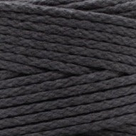 MAHINA Garn 4mm geflochten Anthrazit 200m - Garne > Baumwollgarne > Pferdeseile > Geflochten > 4mm > 200m von mahina