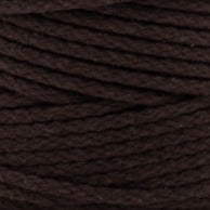 MAHINA Garn 4mm geflochten Schokobraun 200m - Garne > Baumwollgarne > Pferdeseile > Geflochten > 4mm > 200m von mahina