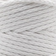 MAHINA Garn 4mm geflochten Weiß 100m - Garne > Baumwollgarne > Pferdeseile > Geflochten > 4mm > 100m von mahina