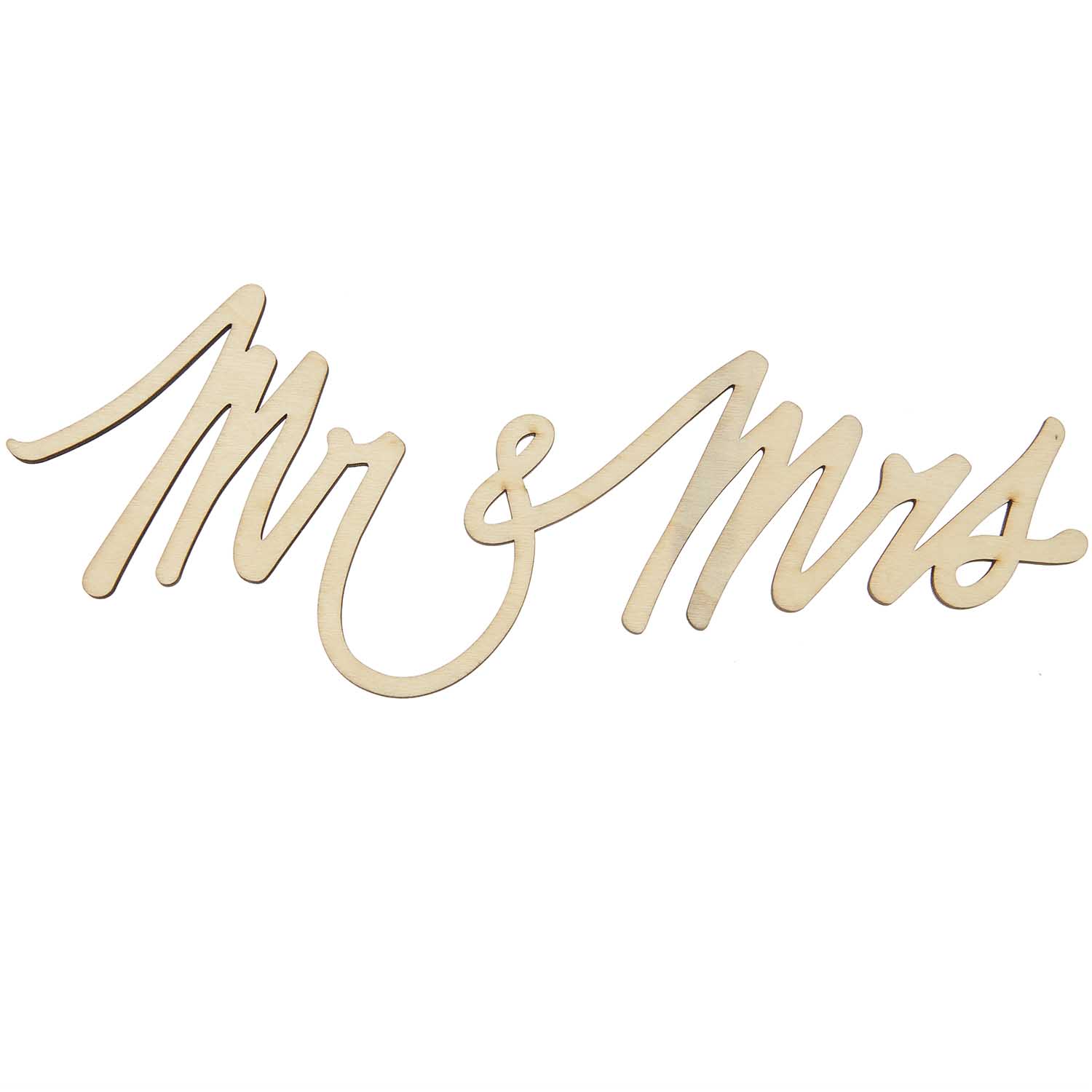 Rico Design Holzschriftzug magnetisch "Mr&Mrs", 26x11cm - Bastelbedarf -> Holz > Holzkränze von mahina